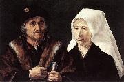 GOSSAERT, Jan (Mabuse) An Elderly Couple cdfg Germany oil painting artist